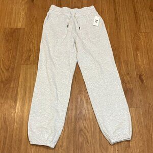 Mode Of One Mens Jogger Sweat Pant Drawstring Fleece Whispy Gray Size S